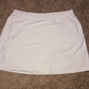 White Nike Tennis Skirt